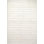 Amani Hand Knotted Wool Striped Area Rug in Cream