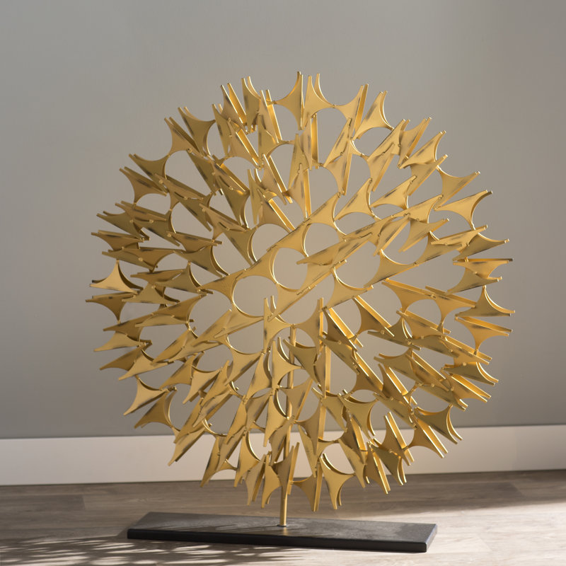 Gold Cosmos Sculpture, Large