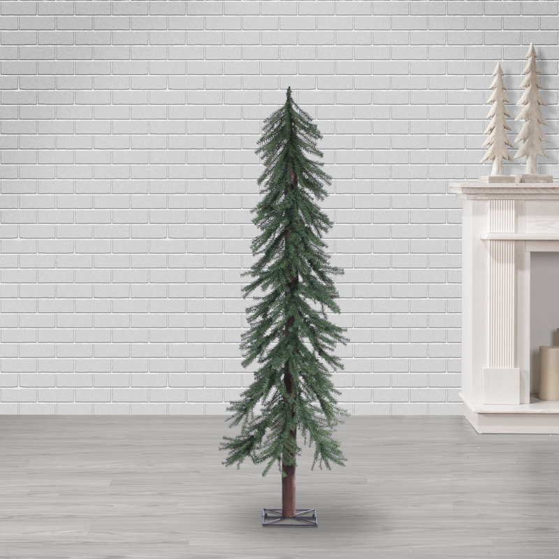 6 ft. Unlit Rustic Alpine Tree
