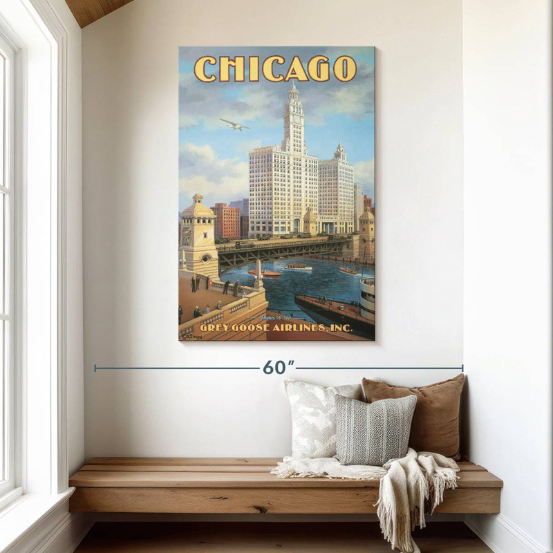 Sirci Chicago, H 48 po x l 32 po