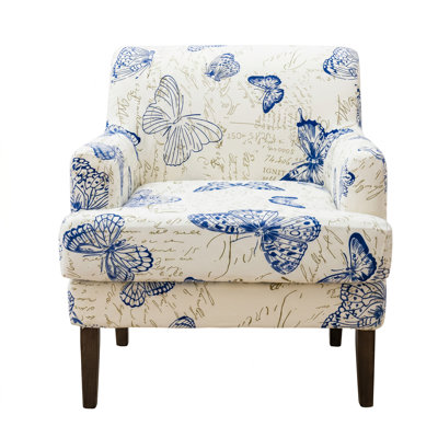 2-Piece Stretch Slipcover For Accent Chairs - Separate Cushion Cover, Easy Install Sofa Protector With Milk Silk Fabric