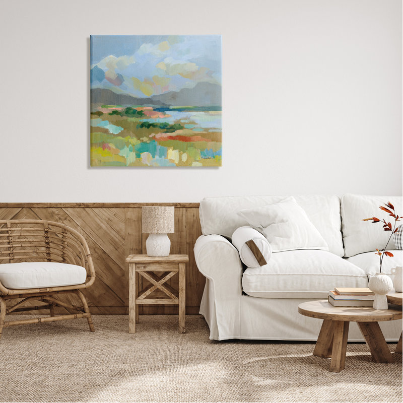 "Stupell Industries", art abstrait sur toile, paysage de prairie, par Silvia Vassileva, H 30 po x l 30 po x P 1,5 po