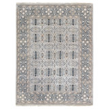 Blu Blue Hand-Knotted Accent Rug 2'X3'