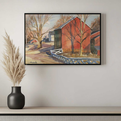 «Tree Shadows» par Stephen Calcasola, reproduction d'art sur toile