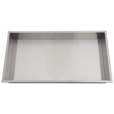 24"x12" Shower Niche Single Shelf Bathroom Wall Niche In-Wall Organizer for Soap and Accessories Horizontal Use