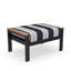 Ensemble de chaise longue d'extérieur et repose-pieds avec coussins Sunbrella-145404875