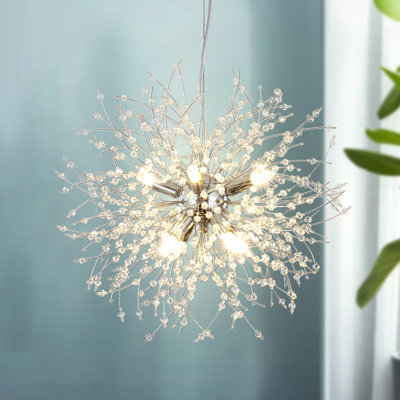 Lustre sphérique Spoutnik à 8 lumières à intensité variable Ranada