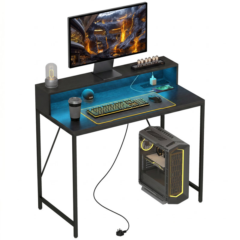 Steel Computer Desk