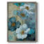 Blue Denim Garden I, reproduction encadrée - bois massif-1228299562