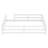 Full Size Montessori Floor Bed With Fence, Solid Pine Wood Kids Floor Bed For Girls And Boys, Multi-Functional Play & Sleep Space, Compatible With Box Spring, White