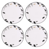 Lenox Haunted Halloween Dinner Plates, Set Of 4, Service For 4