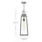 Hugh Large Outdoor Chain-Hung Lantern with Clear Glass-143352865