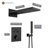 Herathena 3 Functions Thermostatic Luxury Shower System with Rough-in Valve-66097087