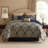 Microfiber 10 Piece Comforter Set-2059116214