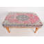 Banc à motif floral, banc Oushak, banc repose-pieds, banc rembourré, banc tapis turc, banc Kilim, banc de décoration intérieure, banc fabriqué à la main-404687242-421994409