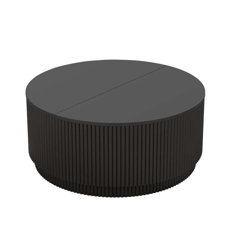 Table basse 31,49 po, Noir 