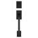 Prava Single Cylinder Exterior Only Handleset featuring SmartKey Security