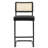 Avalyna Upholstered Counter Stool with Metal Frame-766230550-766230552-766357873