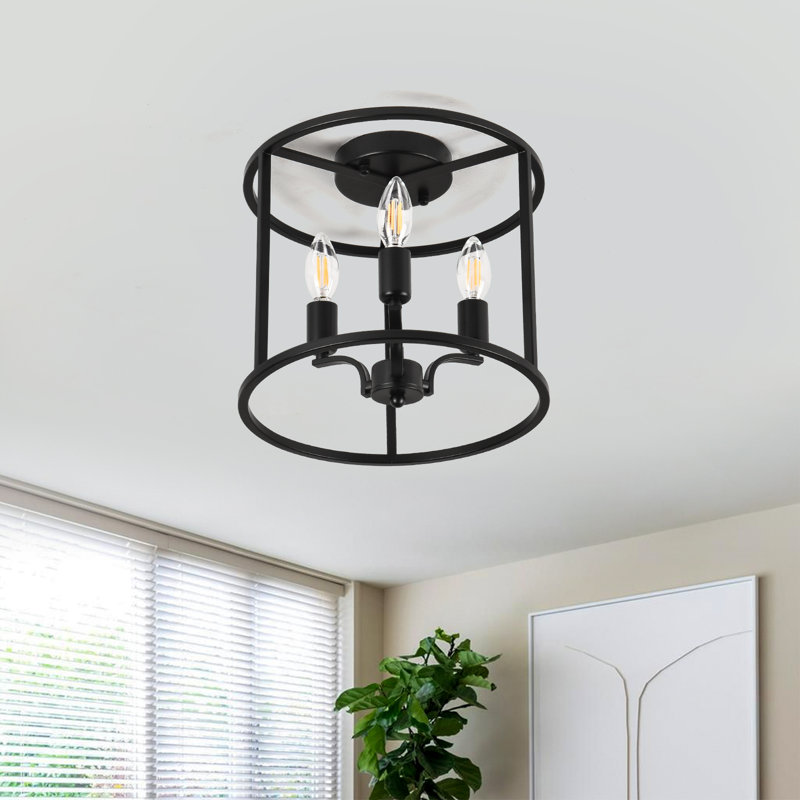 Plafonnier encastré 3 lumières