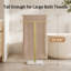 KES Freestanding Towel Rack 2-Tier 33''H Dual T-Shape Towel Stand with Weighted Marble Base for Bathroom 18/8 Stainless Steel, Brushed Gold-89822004