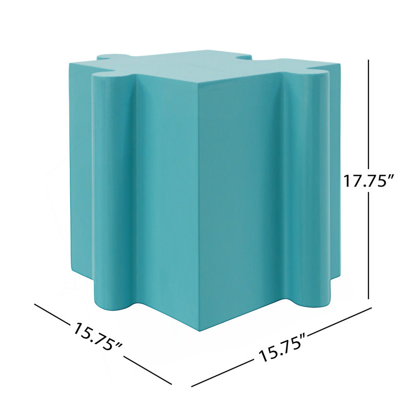 Table d'appoint casse-tête modulaire, Light Blue