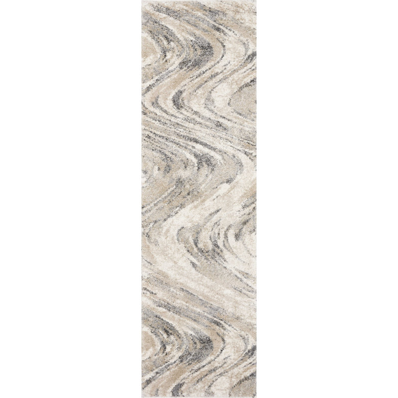 Tapis de couloir beige 7 po, Tapis de couloir 2 pi x 7 pi