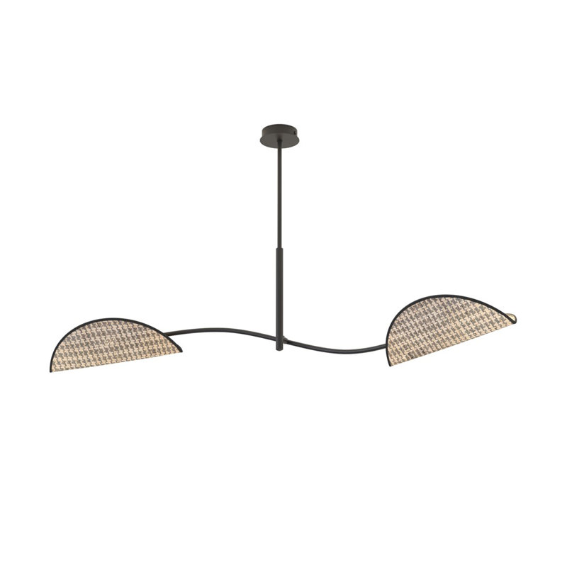 LOTUS BL, 2, Brown, 54cm H x 105cm W x 18cm D