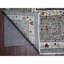 Tapis oriental gris en laine noué à la main 14e siècle 10 pi x 14 pi 3 po 33C539DBED644CB78472A588DFE21E22