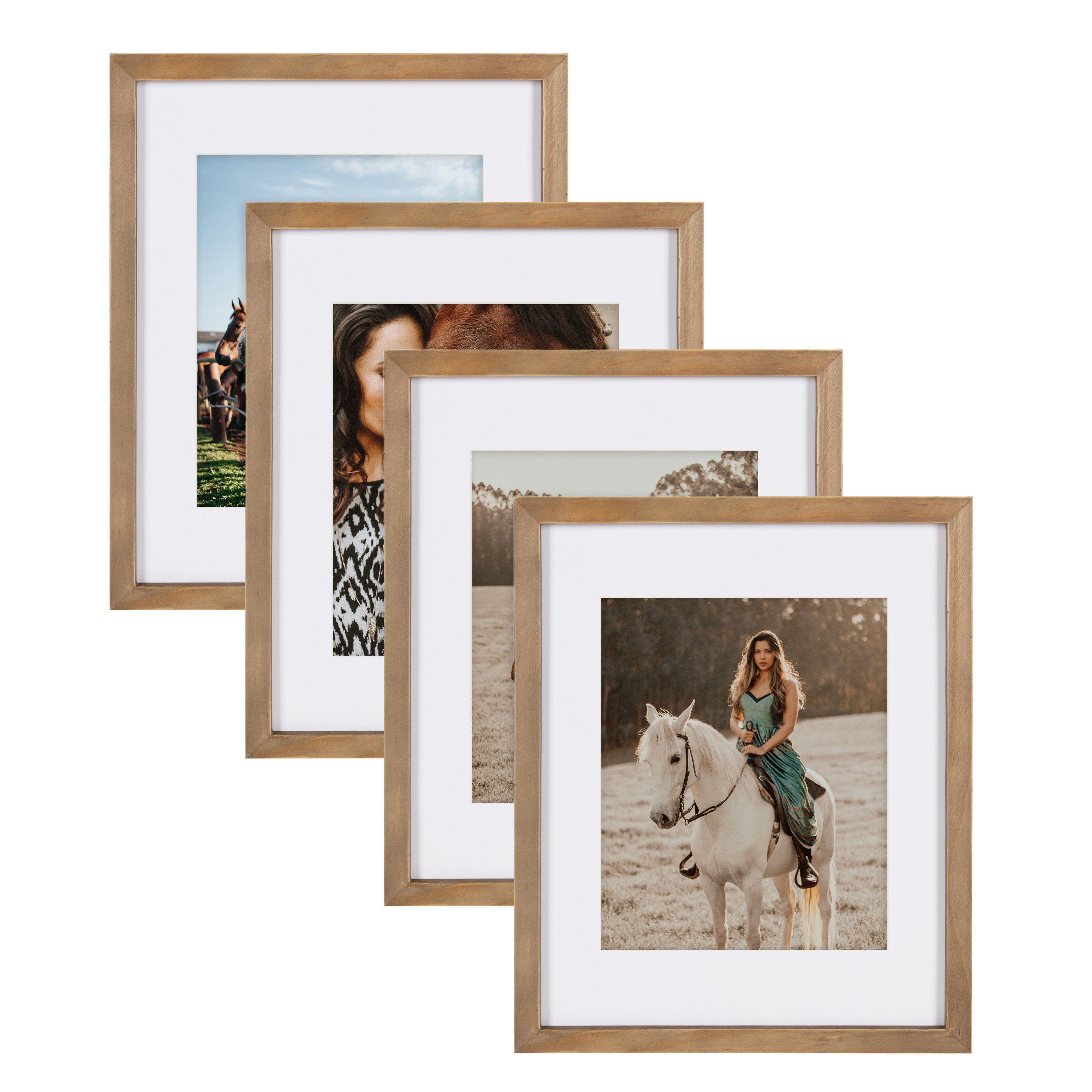 Red Barrel Studio® Creason Wood Gallery Wall Frame Set & Reviews | Wayfair