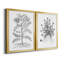 Ensemble de 2 reproductions de cadres photo sur toile B&W-1463903364-1463903387