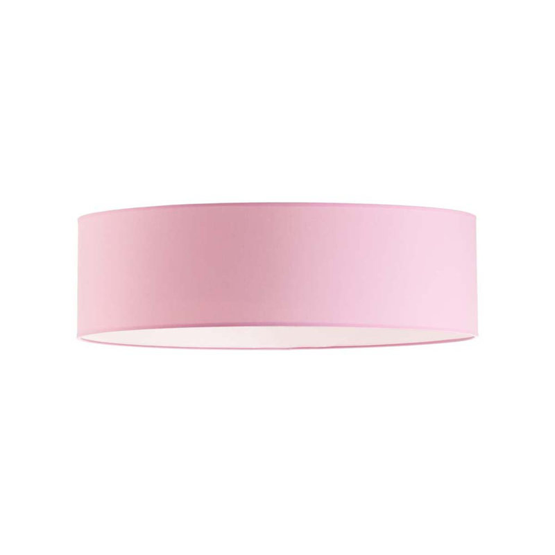 Audrionna Flush Mount, Light Pink, 20cm H x 50cm W x 50cm D