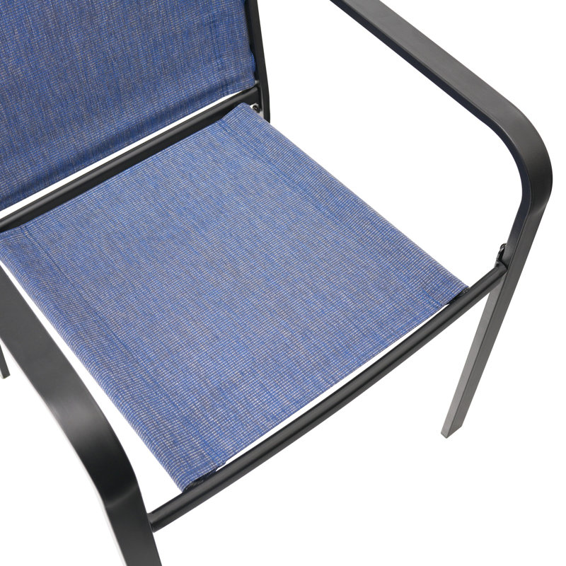 Ensemble repas extérieur pour 6 personnes, Bleu