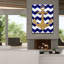 «Chevron Anchor» par Artpoptart, art mural sur toile-2009320785