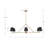 Kinston 6 - Light Dimmable Modern Linear Chandelier-740052922