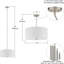 Lustree tambour 3 lumières Lafreniere-81859925