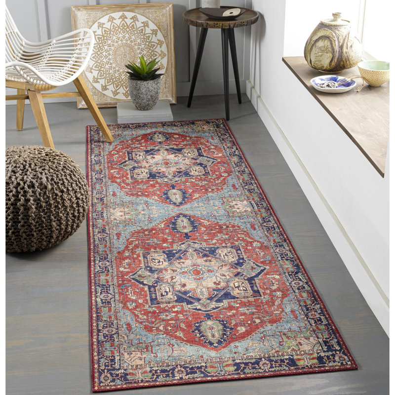 Burleigh Oriental Indoor Rug, Runner 2'6" x 7'6"