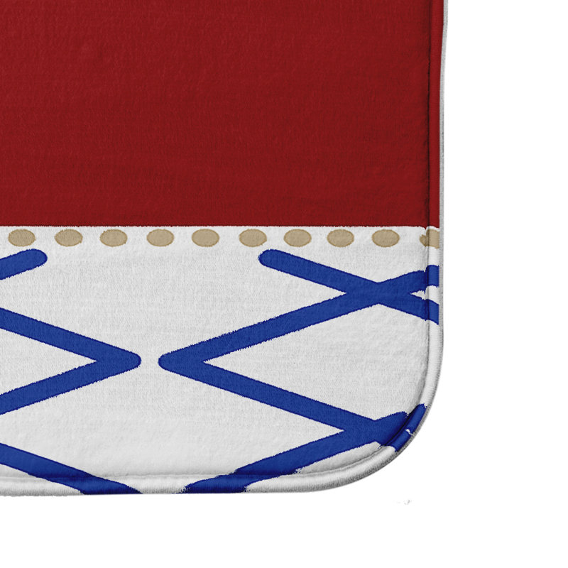 Tapis de bain Madeline, l 24 po x L 17 po, Bleu