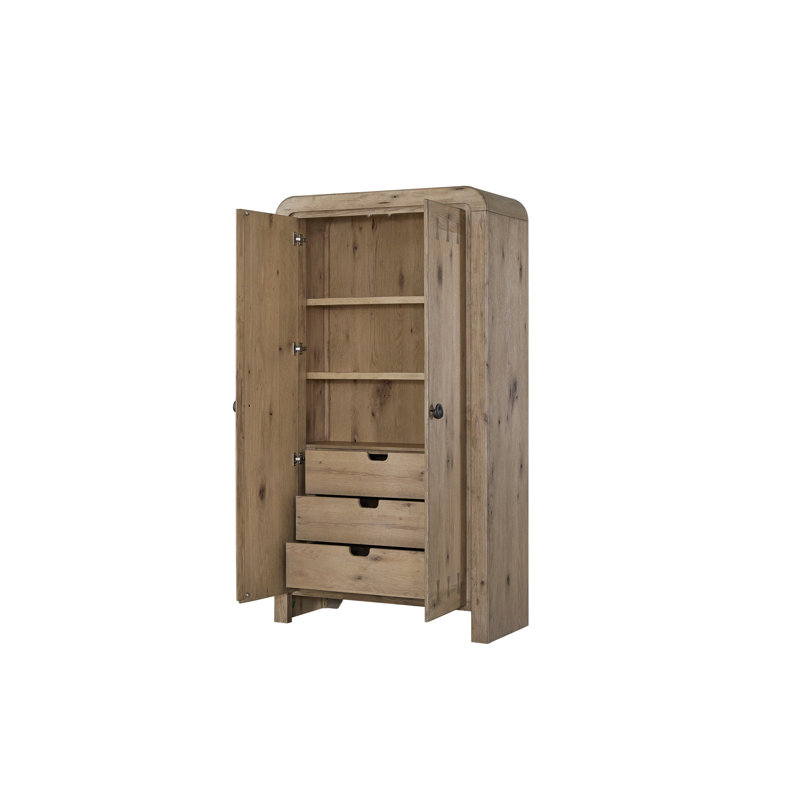 Armoire en chêne noueux anglais