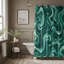 Rideau de douche Green Paint Mix - Premium-499800599