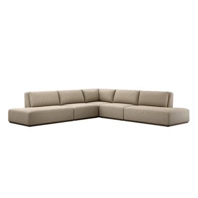 Adler Outdoor 5Pc Sectional-Laf Raf Bumper Chaise