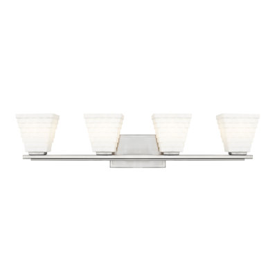 Ensemble de meuble-lavabo 4 lumières Teyona