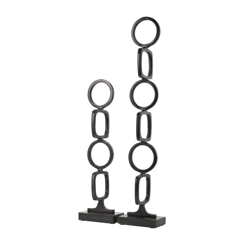 Maroof Abstract Figurines & Sculptures, Black