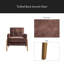 Fauteuil d'appoint capitonné-469256273