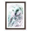 Barn Owl Abstract Art - Picture Frame Painting Print-55683406-55683410