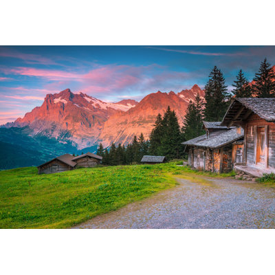 " Alpine Scenery In Switzerland "