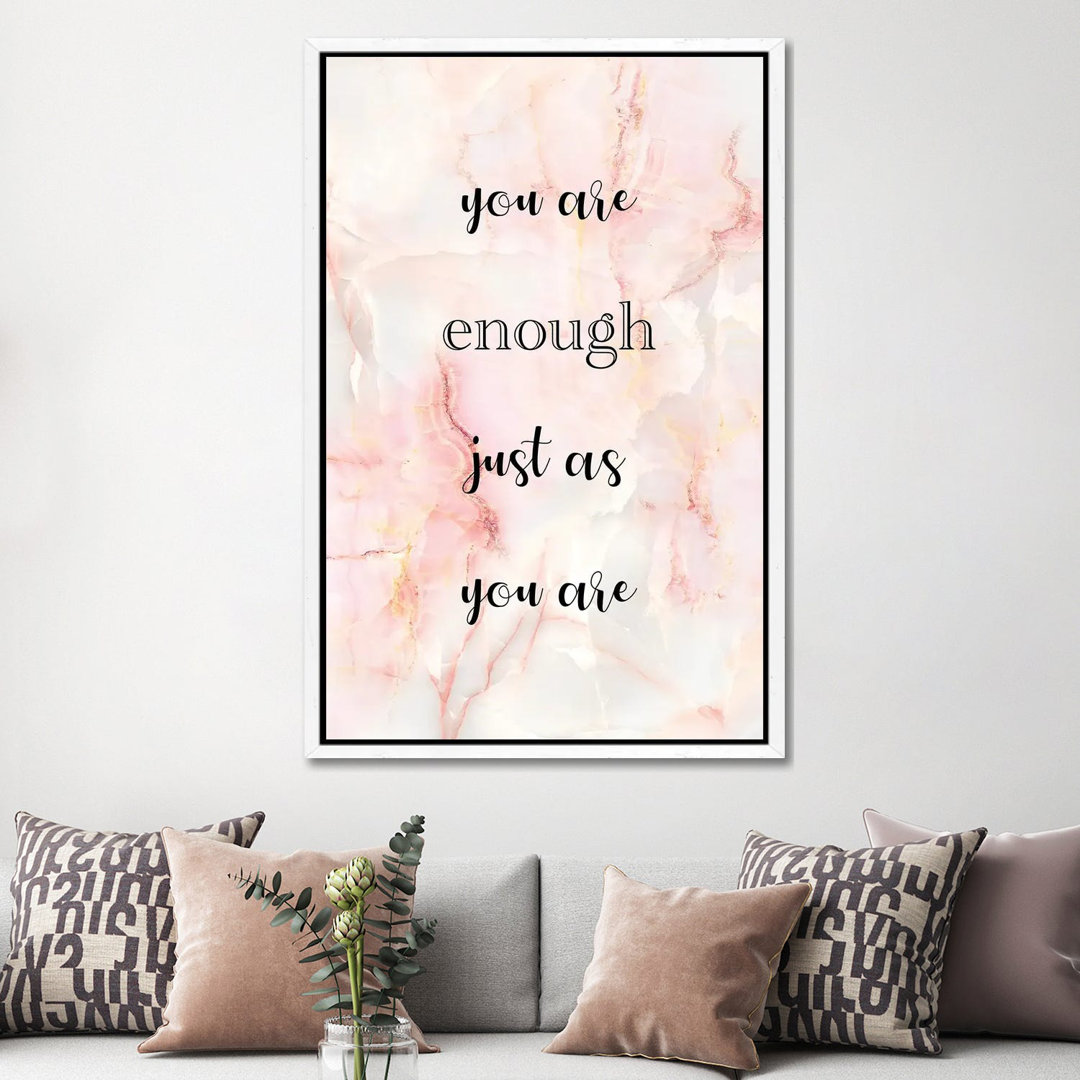 You Are Enough by Victoria Brown - Gallery-Wrapped Canvas Giclée on Canvas