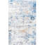 Tapis abstrait ivoire / bleu Adalee-850322638