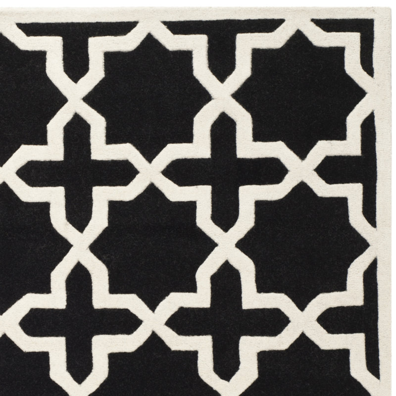 Chatham Hand Tufted Wool Geometric Rug, Rectangle 3' x 5'