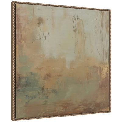 «Sage Horizon No. 2» par Amy Lighthall, reproduction d'art sur toile encadrée