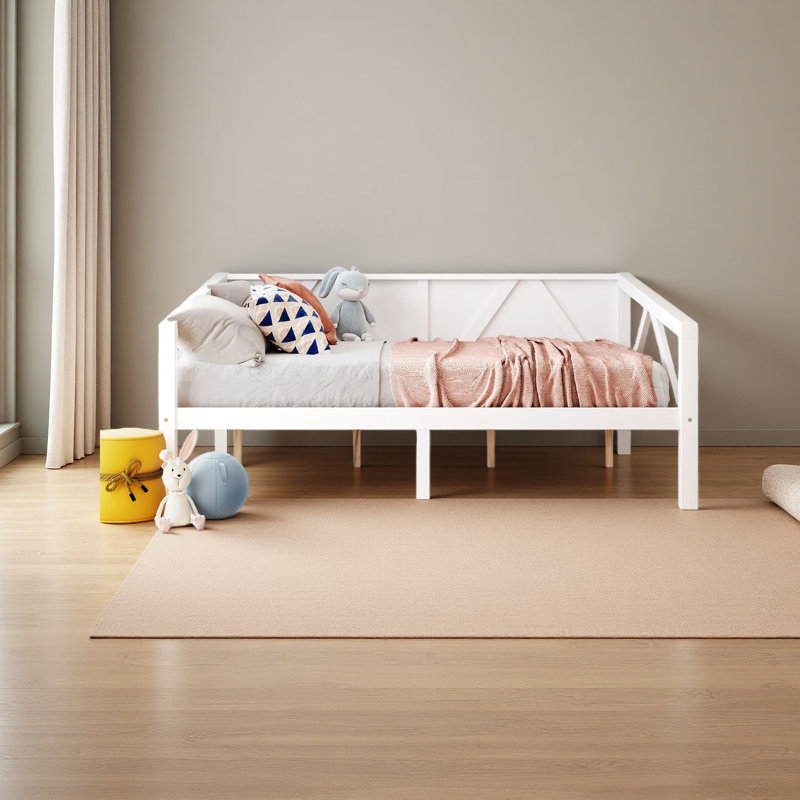 Lit de jour double, Complet/Double, White